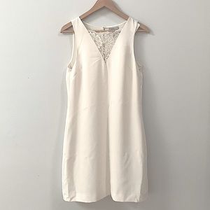 H&M Cream Lace Tank Dress